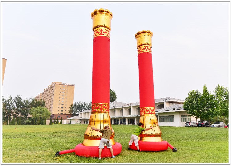 西藏庆典充气立柱